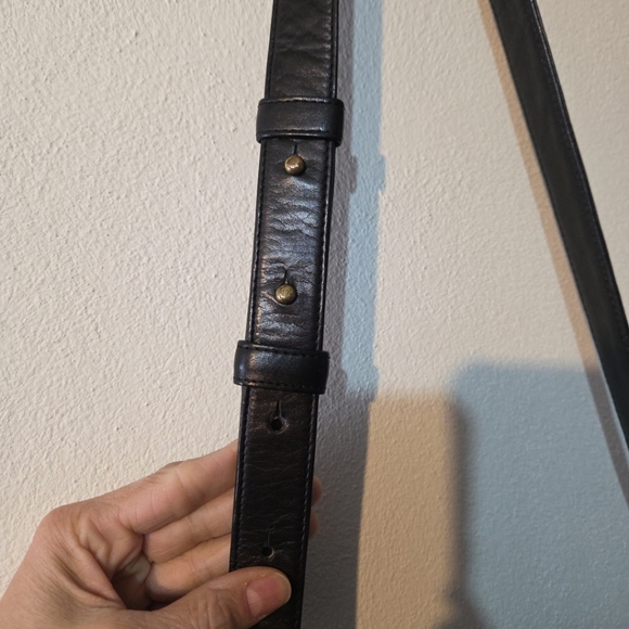 Donna Karan DKNY black Lambskin Crossbody bag Purse, VTG Butter Soft - Picture 14 of 16